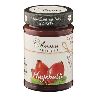 Bio Hagebutten Konfitüre extra 225g - 6er Vorteilspack von Annes Feinste
