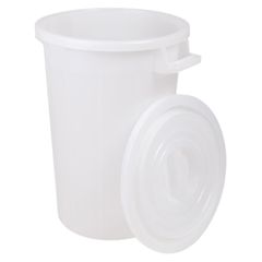 Tonne weiss mit Deckel 50000ml von M-Plast - Moser