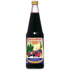 Bio Mehrfruchtsaft Waldfrüchte 700ml - 6er Vorteilspack von Beutelsbacher