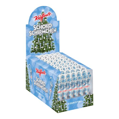 Schokoschirmchen Eiskristall 810g - 60er Vorteilspack von Küfferle