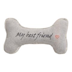 Hundespielzeug My best friend Farbe Filz 20x40cm von David Fussenegger