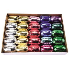 Weihnachten Polyband metallisch sortiert 5mm 20m 1Stück von Schüller & Sohn