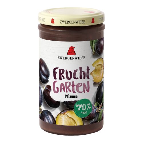 Bio Fruchtgarten Pflaumen 225g - 6er Vorteilspack von Zwergenwiese