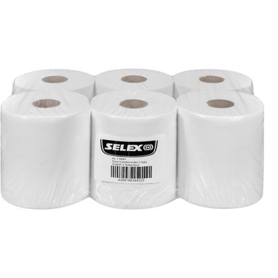 Wischtuch 2lg. weiß 450 Blatt von Selex