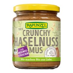 Bio Haselnussmus Crunchy 250g - 6er Vorteilspack von Rapunzel