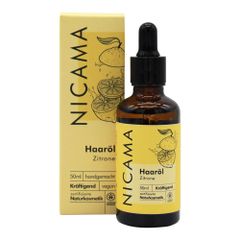 Bio Kräftigendes Haaröl Zitrone 50ml - 6er Vorteilspack von Nicama