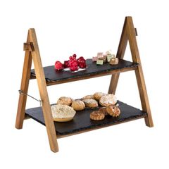 Serviergestell 2 stufig 3tlg von Assheuer & Pott