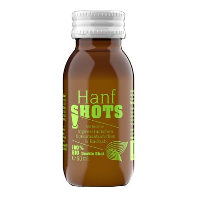 Bio Hanf Shots EW 60ml - 12er Vorteilspack von Sonnenstar