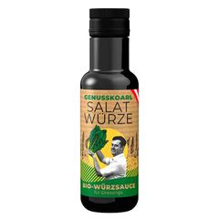 Bio Salat Würze 100ml - traditionelles Brauverfahren - monatelange Reifung - vegan - glutenfrei - aus Lupinen hergestellt von Genusskoarl