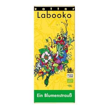 Bio Schokolade Ein Blumenstrauß 2x35g 70g - 10er Vorteilspack von Zotter