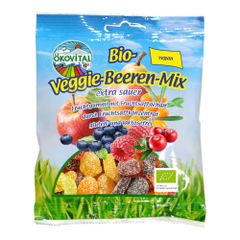 Bio Veggie Beeren Mix extra sauer 80g - 12er Vorteilspack von Ökovital Rösner