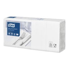 Servietten 3lg.weiß 33x33cm 150ct von Tork