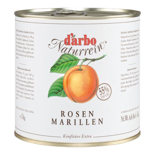 Darbo all natural rose apricot preserve 3 kg