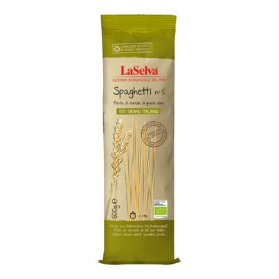 Bio Spaghetti di semola 500g - 12er Vorteilspack von La Selva
