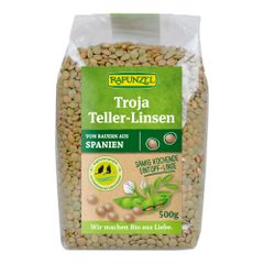 Bio Troja Teller-Linsen 500g - 6er Vorteilspack von Rapunzel Naturkost