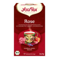 Bio Rose Tee à 20g - 6er Vorteilspack von Yogi Tea