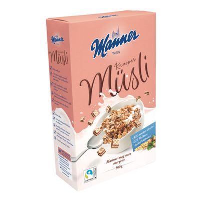 Manner Knusper Müsli 500g