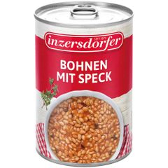 Inzersdorfer beans with bacon 400g
