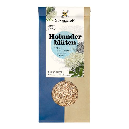 Organic elderflowers 80g - value pack of 6 from Sonnentor