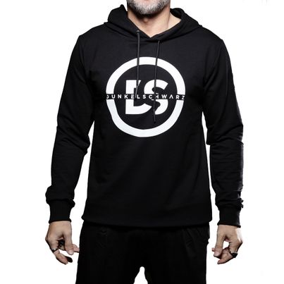 Dunkelschwarz Hoody DS-3 ICON black