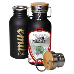 emil-Zirben Schnaps angesetzt 30%vol 500ml Edelstahl Kanne