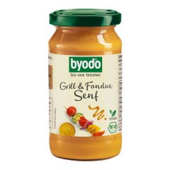 Bio Grill & Fondue Senf 200ml - 6er Vorteilspack von Byodo