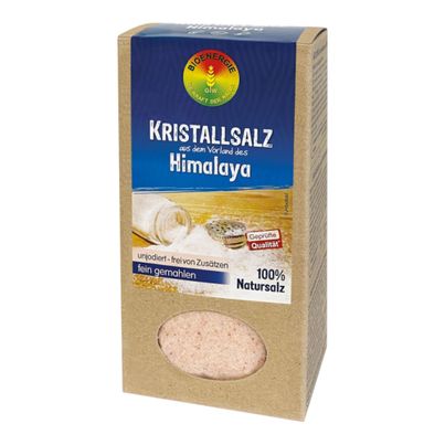 Bio Himalaya Kristallsalz fein 500g - 6er Vorteilspack von Bioenergie Wagner