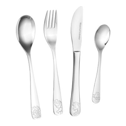Children's cutlery set Happy Zoo 4 pieces from Ritzenhoff&Breker