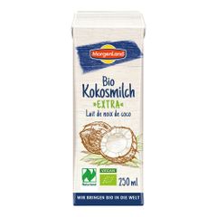 Bio Kokosmilch extra 250ml - 12er Vorteilspack von Morgenland
