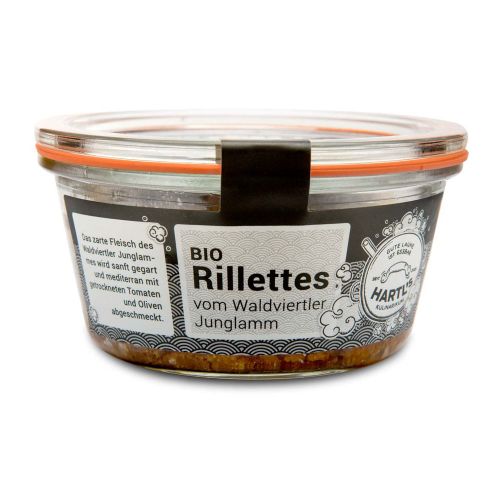 Bio Rillettes vom Waldviertler Junglamm 170g - Fertiggericht von Hartls Kulinarikum