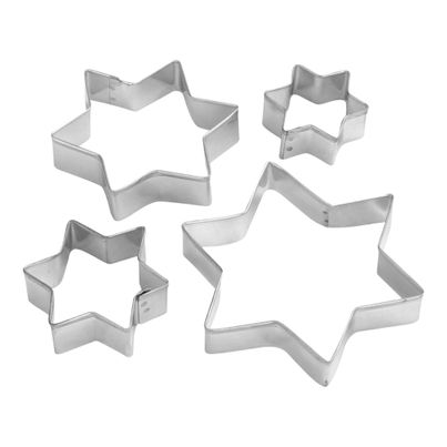 Terrace cutter stars 4 pieces from Zenker