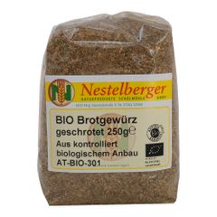 Bio Brotgewürz geschrotet 250g - 10er Vorteilspack von Nestelberger