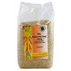 Bio Naturreis lang 1000g von Nestelberger