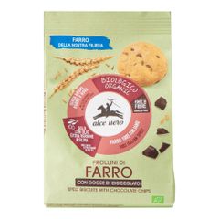 Bio Dinkelkekse mit Schokodrops 250g - 12er Vorteilspack von Alce Nero