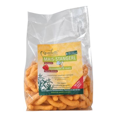 Bio Maisstangerl Rauchpaprika 100g - 16er Vorteilspack von Moniletti