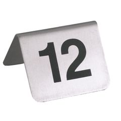 Tischnummernset 1-12 von Contacto Bander