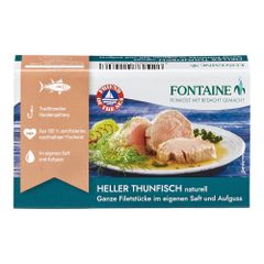 Bio Heller Thunfisch naturell 120g - 10er Vorteilspack von Fontaine