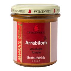 Bio Arrabitom-Tomate Aufstrich 160g - 6er Vorteilspack von Zwergenwiese