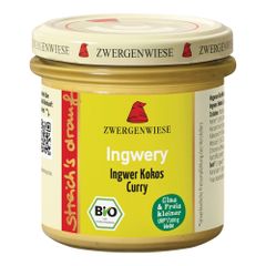 Bio Ingwery Aufstrich 135g - 6er Vorteilspack von Zwergenwiese