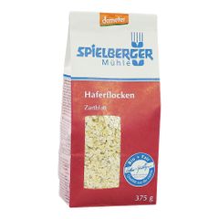 Bio Haferflocken Zartblatt 375g - 6er Vorteilspack von Spielberger Mühle