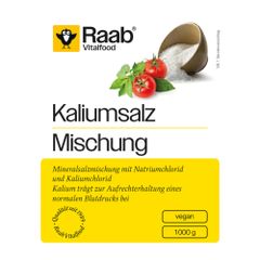 Bio Kaliumsalz Mischung 1000g - 6er Vorteilspack von Raab Vitalfood