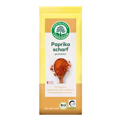 Bio Paprika scharf gemahlen 50g von Lebensbaum