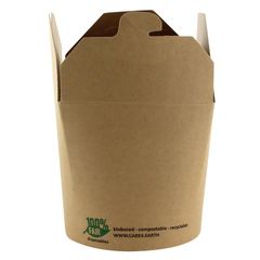 Snackboxen Pappe 760 ml 25Stück von Papstar