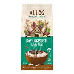 Bio Schoko-Müsli ungesüßt 500g - 5er Vorteilspack von Allos