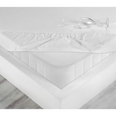 JERSEY SPANNBETTTUCH "Waterproof" weiss 90-100x200 cm von FLORELLA