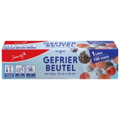 Gefrierbeutel 1l 100 Stk. von Jeden Tag