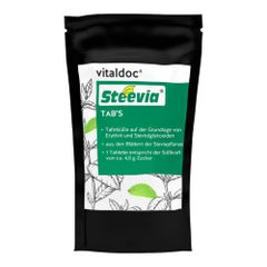 Bio Stevia Tabs im Nachfüllbeutel 500ct von Vitaldoc