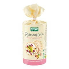 Bio Reiswaffeln ohne Salz 100g - 12er Vorteilspack von Byodo