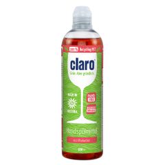 claro Handgeschirrspülmittel Rhabarber 500ml - Nachhaltige Recycling-PET - optimale Reinigungsleistung und sanfter Rhabarberduft