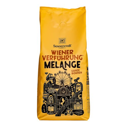 Organic Viennese Seduction Melange whole 1000g - Coffee from Sonnentor